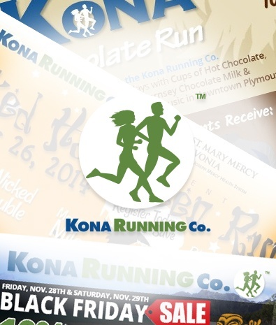 Kona Running Co Email Blast Design