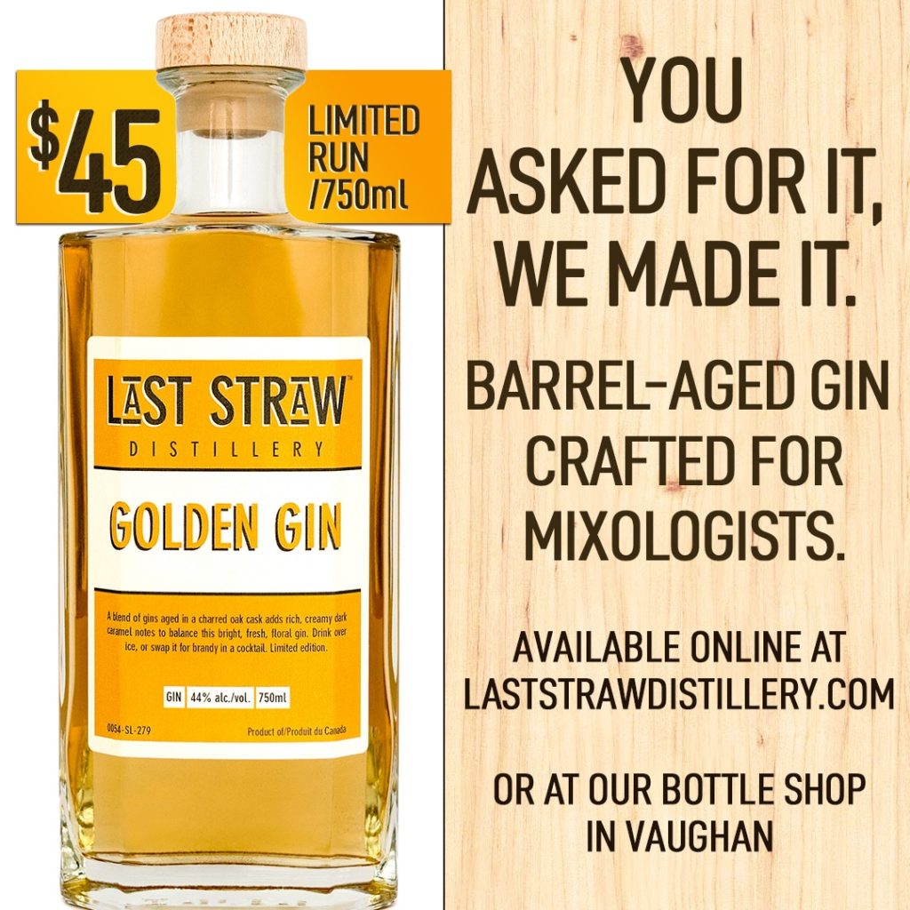 Golden Gin Social Media Ad